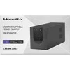 QOLTEC 53775 nepertraukiamo maitinimo linijos interaktyvus monolitas 1200VA 720W
