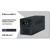 QOLTEC 53771 nepertraukiamo maitinimo linijos interaktyvus monolitas 2000VA 1200W LCD USB