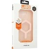 UAG Urban Armor Gear dėklas ESSENTIAL ARMOR suderinamas su MagSafe, skirtas IPHONE 16e rose