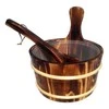 Saunos kubilas su samčiu FLAMMIFERA AP-004W, 4 l