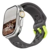 „Urban UAG Civilian“ – silikoniniai laikrodžiai, skirti „Apple Watch“ 4-6 ir SE 1-3 serijoms, 44 mm / 7-9 serijoms, 45 mm / 10-11 serijoms, 46 mm / „Ultra 1-3“, 49 mm (dūminis / aktyvus neoninis) (194002113B81)