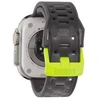 „Urban UAG Civilian“ – silikoniniai laikrodžiai, skirti „Apple Watch“ 4-6 ir SE 1-3 serijoms, 44 mm / 7-9 serijoms, 45 mm / 10-11 serijoms, 46 mm / „Ultra 1-3“, 49 mm (dūminis / aktyvus neoninis) (194002113B81)
