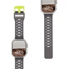 „Urban UAG Civilian“ – silikoniniai laikrodžiai, skirti „Apple Watch“ 4-6 ir SE 1-3 serijoms, 44 mm / 7-9 serijoms, 45 mm / 10-11 serijoms, 46 mm / „Ultra 1-3“, 49 mm (dūminis / aktyvus neoninis) (194002113B81)