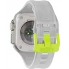 Urban UAG Scout – silikoninis dirželis Apple Watch series 4-6 & SE 1-3, 44 mm / series 7-9, 45 mm / series 10-11, 46 mm / Ultra 1-3, 49 mm (smoke / active neon)