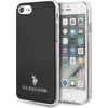 Us Polo Assn US Polo USHCI8TPUBK Apple iPhone 7/8/SE 2020 / SE 2022 telefono dėklas juodos spalvos Shiny