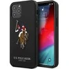 Us Polo Assn US Polo USHCP12LPUGFLBK Apple iPhone 12 Pro Max 6.7" dėklas telefonui juodos spalvos Polo Embroidery Collection