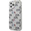 Us Polo Assn US Polo USHCP12MPCUSPA6 Apple iPhone 12/12 Pro 6,1" dėklas telefonui baltos spalvos Logo Mania Collection
