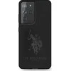 Dėklas Us Polo Assn US Polo USHCS21LSLHRTBK S21 Ultra G998 juodos spalvos Silicone On Tone