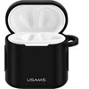 USAMS Dėklas apsauginis do FreeBuds 2 Prosilicon juodos spalvos BH501FBUS01 (US-BH501)