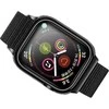 Usams Dirželis su etui Apple Watch 4 44mm. juoda/juodas ZB74IW1 (US-ZB074)