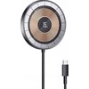USAMS indukcinis įkroviklis US-CD183 magnetic 15W juodos spalvos CD183CDX01