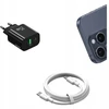 Laidinis įkroviklis USAMS CC315 T65 25W 1xUSB-C 1xUSB-A Fast Charging juodos spalvos