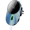 USAMS Indukcinis laikiklis Magnetinis Car Wireless Charging 15W oro grotelėms pilkos spalvos CD170DZ01 (US-CD170)