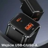 USAMS ŁAD. SIEC. 1XUSB-C+1XUSB T43 33W (TIK GALVUTĖ) PD3.0 +QC3.0 GREITAS ĮKROVIMAS Baltas /Baltas CC144TC02 (US-CC144)