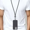 USAMS Universal phone lanyard 1.6mbaltos spalvos ZB316GS02 (US-ZB316)
