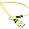 USAMS Kabelis U52 lightning 2A Fast Charge1m geltonos spalvos SJ434USB03 (US-SJ434)