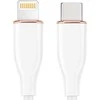 KABELIO ŽAIBAS Į USB-C 1.5M/CC-USB2S-CM8PM-1.5M-W GEMBIRD