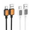 Cable USB A to USB C Hoco 3A 1 m X108 juodas