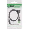 USB adapteris Delock InLine 92504F USB-C lizdas į 5 kontaktų terminalo bloką, adapterio kabelis – 1 m – juodas