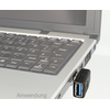 USB adapteris Delock USB - USB Juodas (65342)