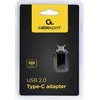 GEMBIRD CC-USB2-CMAF-A Gembird adapteris USB C tipo kištukas (M) į USB A tipo (F), juodas