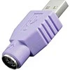 USB adapteris Goobay USB - PS / 2 violetinė (68918)