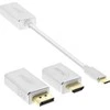 USB adapteris InLine USB-C – DisplayPort Baltas (64109S)