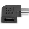 Lindy Adapteris - USB 3.2 Type C M/F 20Gbps 90° Nikelio Danga