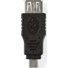 USB-A į MicroUSB adapteris, juodas