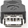 USB adapteris Nedis CCGB60901BK USB-A - MicroUSB, juodas (CCGB60901BK)