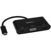 USB adapteris StarTech USB-C - VGA + USB-C + USB Juodas (CDP2VGUACP)