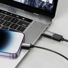 Adapteris USB-C į USB OTG Tech-Protect Ultraboost juodos spalvos