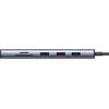 Adapteris 10w1 UGREEN Revodok CM498 Hub USB iki 3x USB-A 3.0, HDMI, VGA, RJ45, SD/TF, AUX3.5mm, PD keitiklis