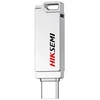 USB atmintinė HIKSEMI Sync E327C 64GB Sidabrinė (HS-USB-E327C(STD)/64G/U3/Sidabrinis/WW)
