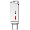 USB atmintinė HIKSEMI Sync E327C 64GB Sidabrinė (HS-USB-E327C(STD)/64G/U3/Sidabrinis/WW)