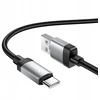 Cable USB A to USB C Hoco 3A 1 m X117 juodas