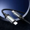USB C - Lightning kabelis Hoco PD 27W 1 m X117 juodas