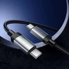 Cable USB C to USB C Hoco 3A 60W 1 m X117 juodas