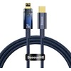 Baseus Explorer, USB-C prie Lightning kabelis, 20W, 1m (Mėlyna)
