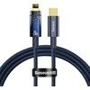Baseus Explorer, USB-C prie Lightning kabelis, 20W, 1m (Mėlyna)