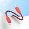 USB C - Lightning kabelis Hoco PD 27W 1 m X116 gradientinis raudonas