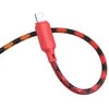USB C - Lightning kabelis Hoco PD 27W 1 m X116 gradientinis violetinis
