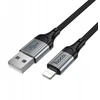 USB C - Lightning kabelis Hoco PD 27W 1,5 m X121 juodas