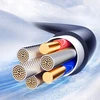 Cable USB C to CUSB Hoco PD 60W 1,5 m X121 juodas