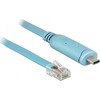 USB kabelis Delock USB-C - RJ-45 3 m mėlyna (63914)