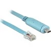 DLC DeLOCK 63914 serijinis kabelis Mėlyna 3 m C tipo USB RJ45