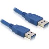 Delock Cable USB 3.0 A tipo kištukas > USB 3.0 A tipo kištukas 2 m mėlynas