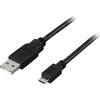 Kabelis DELTACO USB 2.0, 5 pin, 3m, juodas / USB-303S