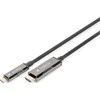 Assmann Electronic DIGITUS USB – C tipo į HDMI AOC FO Adapterio laidas HDMI Versija 2.0 Max 4Kx2K 60Hz 20m