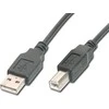 Kabelis USB Digitus USB-A - USB-B 1 m Juodas (AK-300105-010-S)